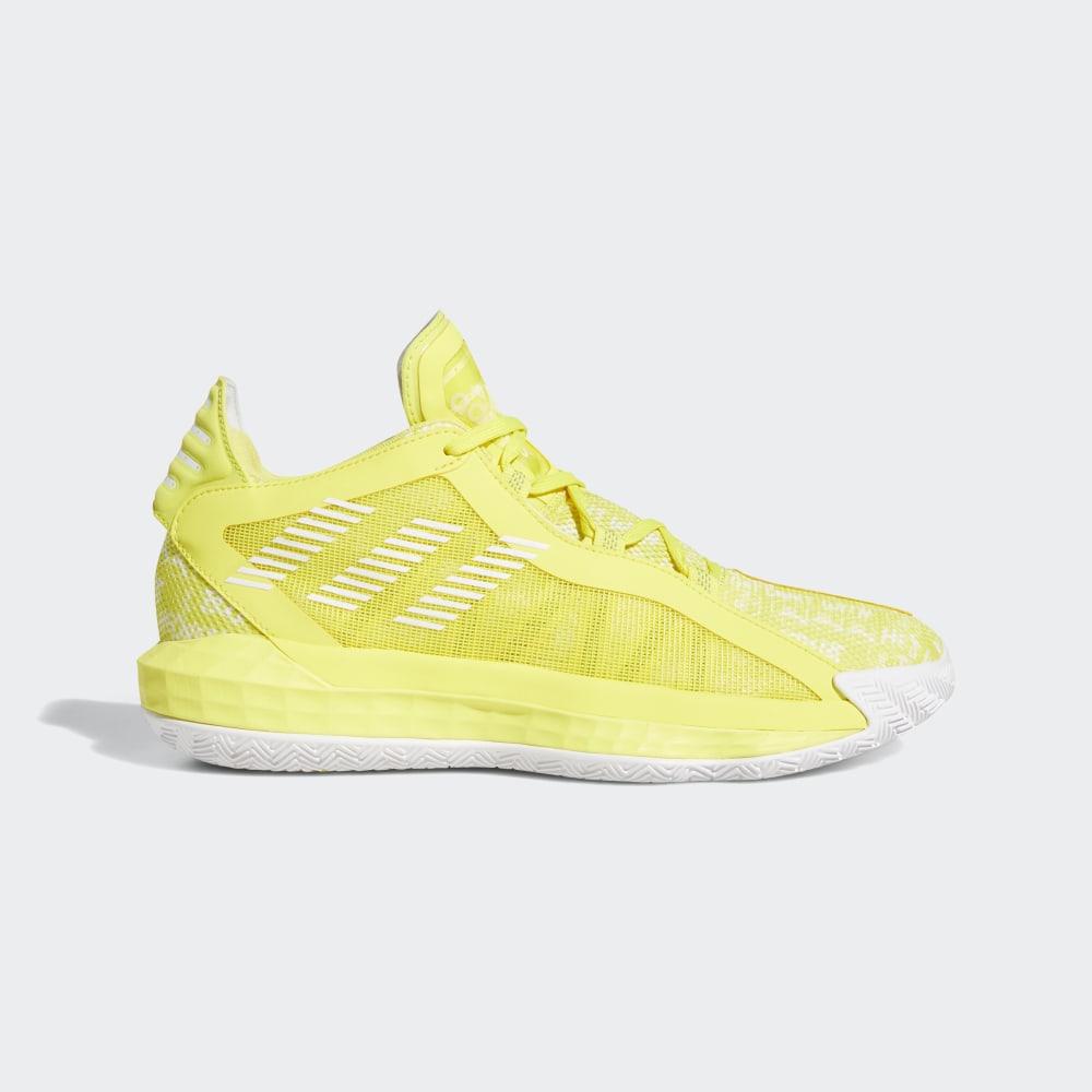 Adidasi Baschet Adidas Dame 6 Dama Romania - Galbeni/Albi FU6810